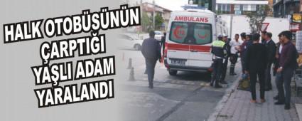 HALK OTOB�S�N�N �ARPTI�I YA�LI ADAM YARALANDI