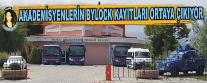 AKADEM�SYENLER�N BYLOCK KAYITLARI ORTAYA �IKIYOR