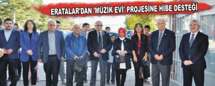 ERATALAR'DAN �M�Z�K EV�' PROJES�NE H�BE DESTE��