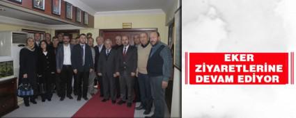    EKER Z�YARETLER�NE DEVAM ED�YOR