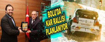 BOLU'DA KAR RALL�S� PLANLANIYOR