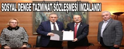 SOSYAL DENGE TAZM�NAT S�ZLE�MES� �MZALANDI