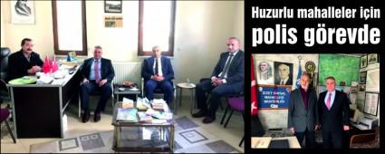 Huzurlu mahalleler i�in polis g�revde