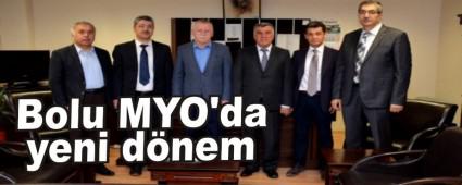 Bolu MYO'da yeni d�nem