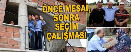 �NCE MESA�, SONRA SE��M �ALI�MASI