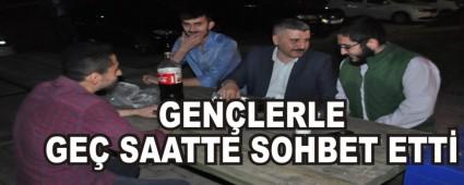 GEN�LERLE GE� SAATTE SOHBET ETT�