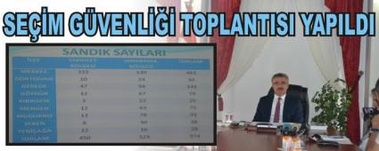 SE��M G�VENL��� TOPLANTISI YAPILDI