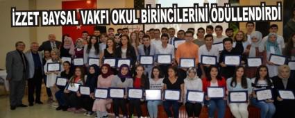 �ZZET BAYSAL VAKFI OKUL B�R�NC�LER�N� �D�LLEND�RD�