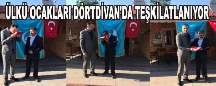 �LK� OCAKLARI D�RTD�VAN'DA TE�K�LATLANIYOR