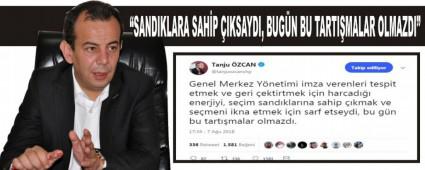 �SANDIKLARA SAH�P �IKSAYDI, BUG�N BU TARTI�MALAR OLMAZDI�