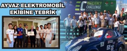 AYVAZ ELEKTROMOB�L EK�B�NE TEBR�K