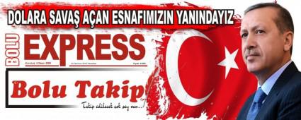 DOLARA SAVA� A�AN ESNAFIMIZIN YANINDAYIZ   