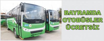 Kurban Bayram�nda otob�sler �cretsiz   