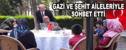 GAZ� VE �EH�T A�LELER�YLE SOHBET ETT�
