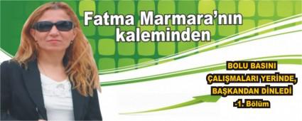 BOLU BASINI �ALI�MALARI YER�NDE, BA�KANDAN D�NLED�-1. B�l�m
