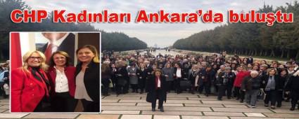 CHP Kad�nlar� Ankara\'da bulu�tu