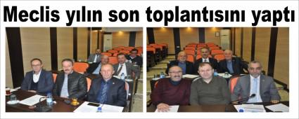 Meclis y�l�n son toplant�s�n� yapt�