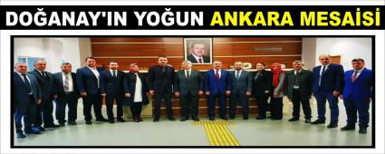 DO�ANAY'IN YO�UN ANKARA MESA�S�