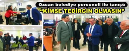 �zcan belediye personeli ile tan��t�