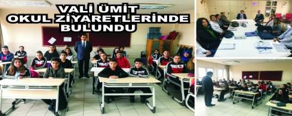 VAL� �M�T OKUL Z�YARETLER�NDE BULUNDU