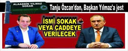 Tanju �zcan'dan, Ba�kan Y�lmaz'a jest