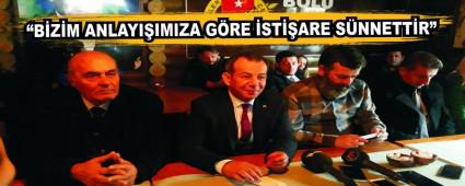 Tanju �zcan, BGC'yi ziyaret etti
