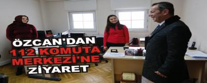 �ZCAN'DAN 112 KOMUTA MERKEZ�'NE Z�YARET