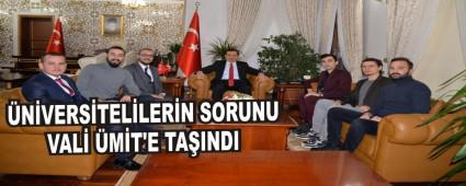 �N�VERS�TEL�LER�N SORUNU VAL� �M�T'E TA�INDI