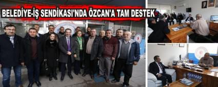 BELED�YE-�� SEND�KASI'NDA �ZCAN'A TAM DESTEK