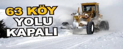 63 K�Y YOLU KAPALI