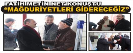 FAT�H MET�N NET KONU�TU