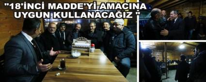 "18'�NC� MADDE'Y� AMACINA UYGUN KULLANACA�IZ "