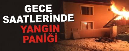 GECE SAATLER�NDE YANGIN PAN���