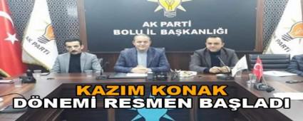 KAZIM KONAK D�NEM� RESMEN BA�LADI