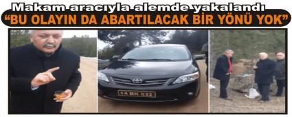 Makam arac�yla alemde yakaland�