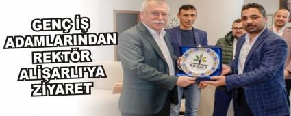 GEN� �� ADAMLARINDAN REKT�R AL��ARLI'YA Z�YARET