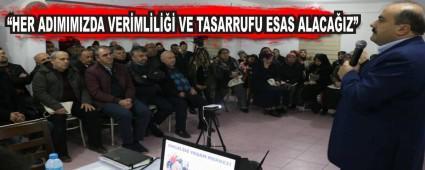 �HER ADIMIMIZDA VER�ML�L��� VE TASARRUFU ESAS ALACA�IZ�