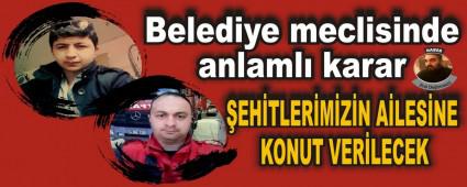 Belediye meclisinde anlaml� karar