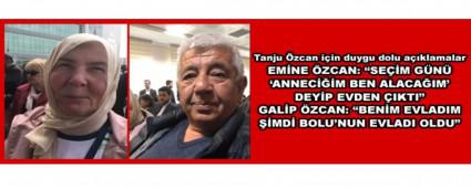 Tanju �zcan i�in duygu dolu a��klamalar