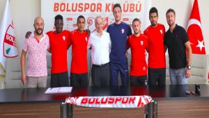 BOLUSPOR TRANSFER�N SONUNA DO�RU 5 OYUNCU �LE ANLA�TI