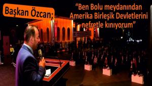 Ba�kan �zcan \'�ok Bedel �dedik\' 
