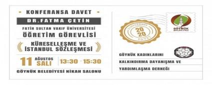 �STANBUL S�ZLE�MES� G�YN�K\'TE KONU�ULACAK