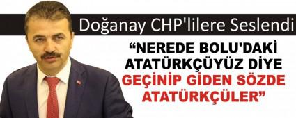 Do�anay CHP\'lilere Seslendi