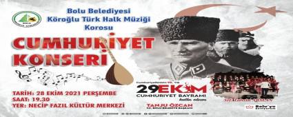 BOLU BELED�YES�\'NDEN �CUMHUR�YET� KONSER�