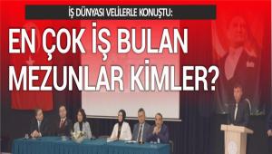 �� D�NYASI VEL�LERLE KONU�TU: EN �OK �� BULAN MEZUNLAR K�MLER?