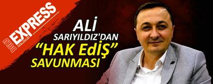 AL� SARIYILDIZ'DAN �HAK ED�ޔ SAVUNMASI