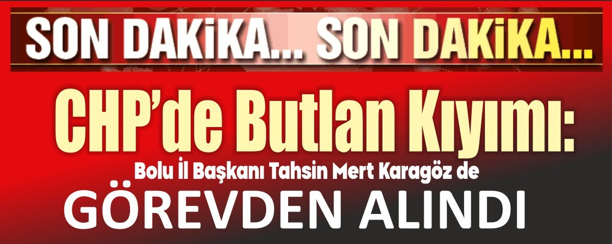 CHP'DE BUTLAN KIYIMI