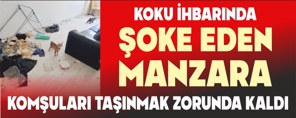 KOM�ULARI TA�INMAK ZORUNDA BIRAKAN KOKU �HBARINDA �OKE EDEN MANZARA