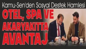 Kamu-Sen\'den Sosyal Destek Hamlesi