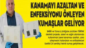 Kanamay� Azaltan ve Enfeksiyonu �nleyen Kuma�lar Geliyor